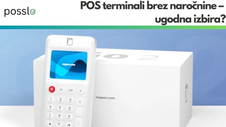 POS terminali brez naročnine – ugodna izbira?
