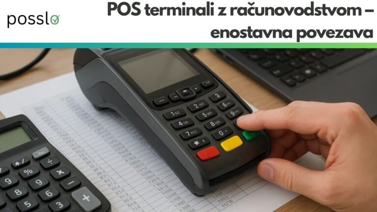 POS terminali z računovodstvom – enostavna povezava