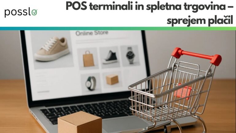 POS terminali in spletna trgovina – sprejem plačil